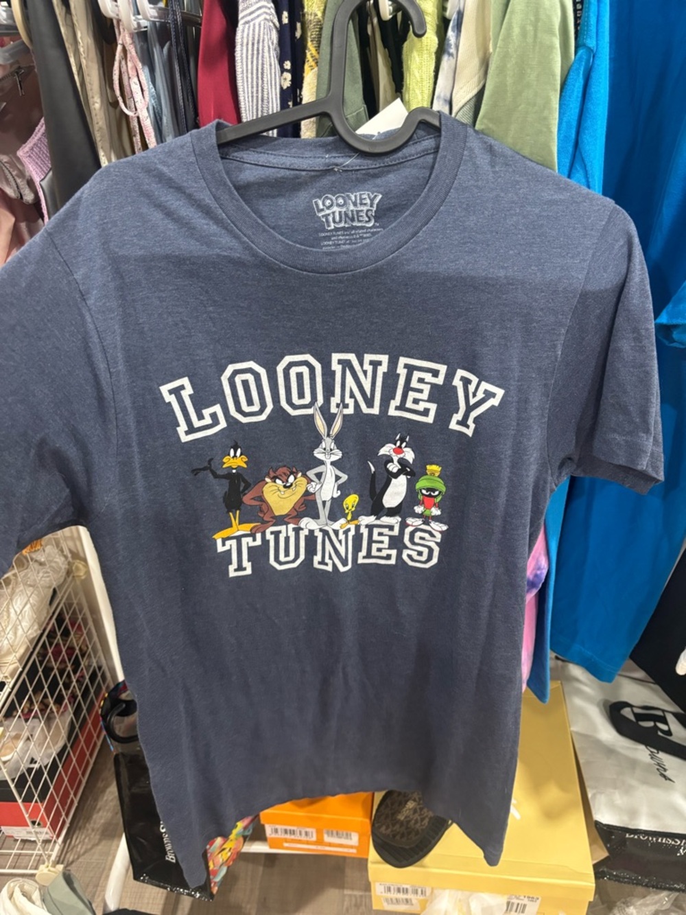 Looney Tunes Graphic Tee - Navy
